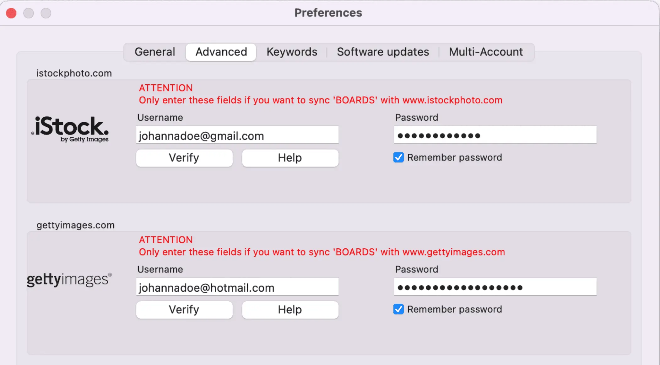 DeepMeta Boards Credentials Setup