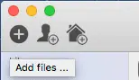 DeepMeta Add Files Button
