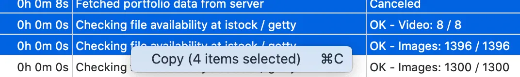 Copy to Clipboard Context Menu
