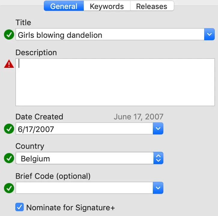 Single Value Text Field
