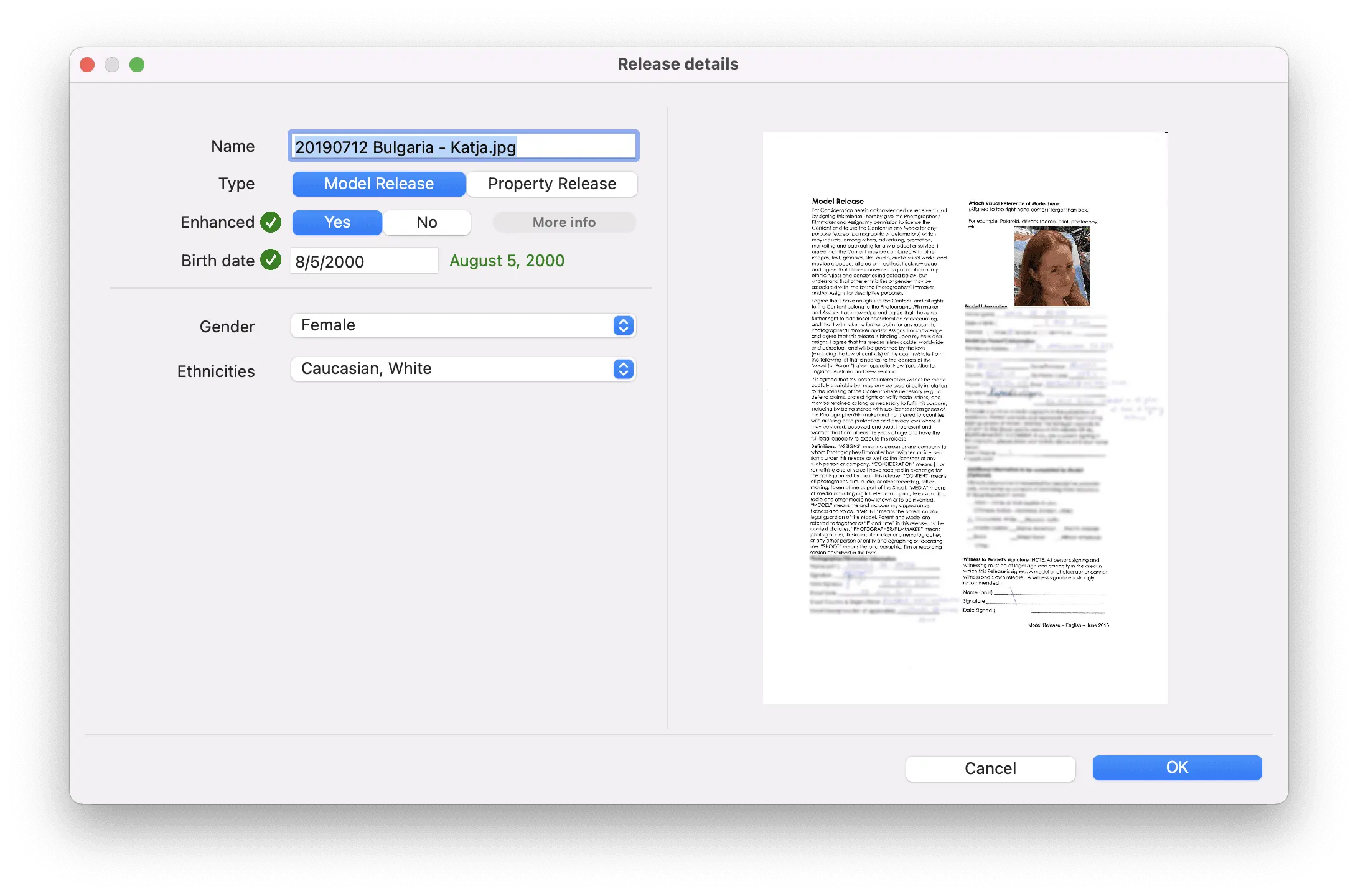 DeepMeta Property Release Form