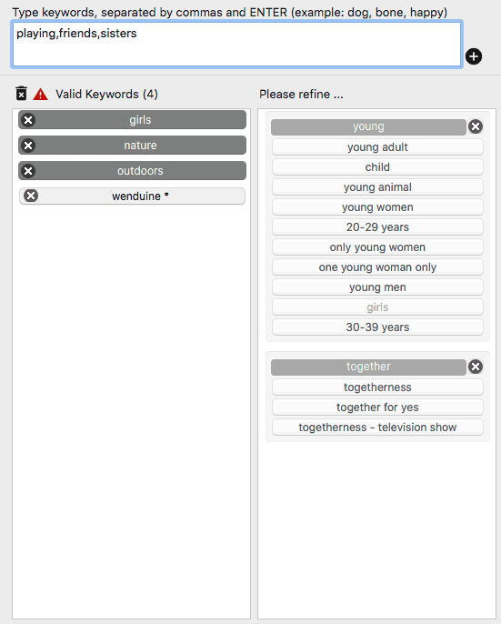 Keywords Interface