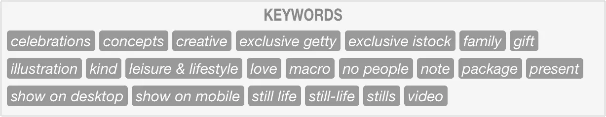 Brief Keywords Integration